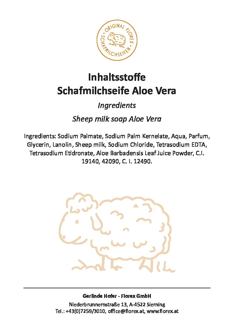 Schafmilchseife Aloe Vera pdf