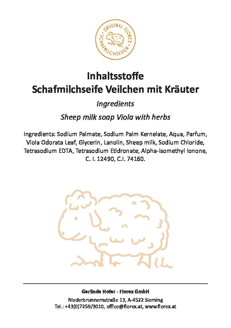 Schafmilchseife Veilchen mit Krauter pdf