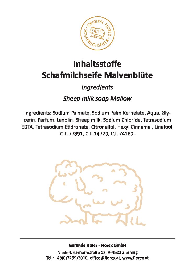 Schafmilchseife Malvenblute pdf