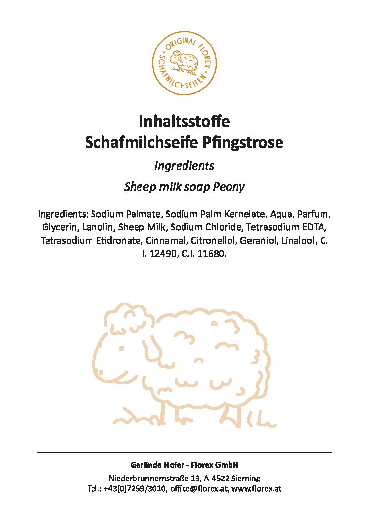 Schafmilchseife Pfingstrose pdf