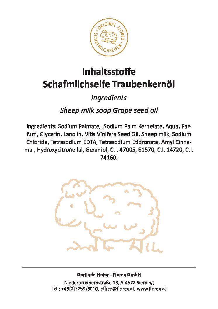 Schafmilchseife Traubenkernol pdf